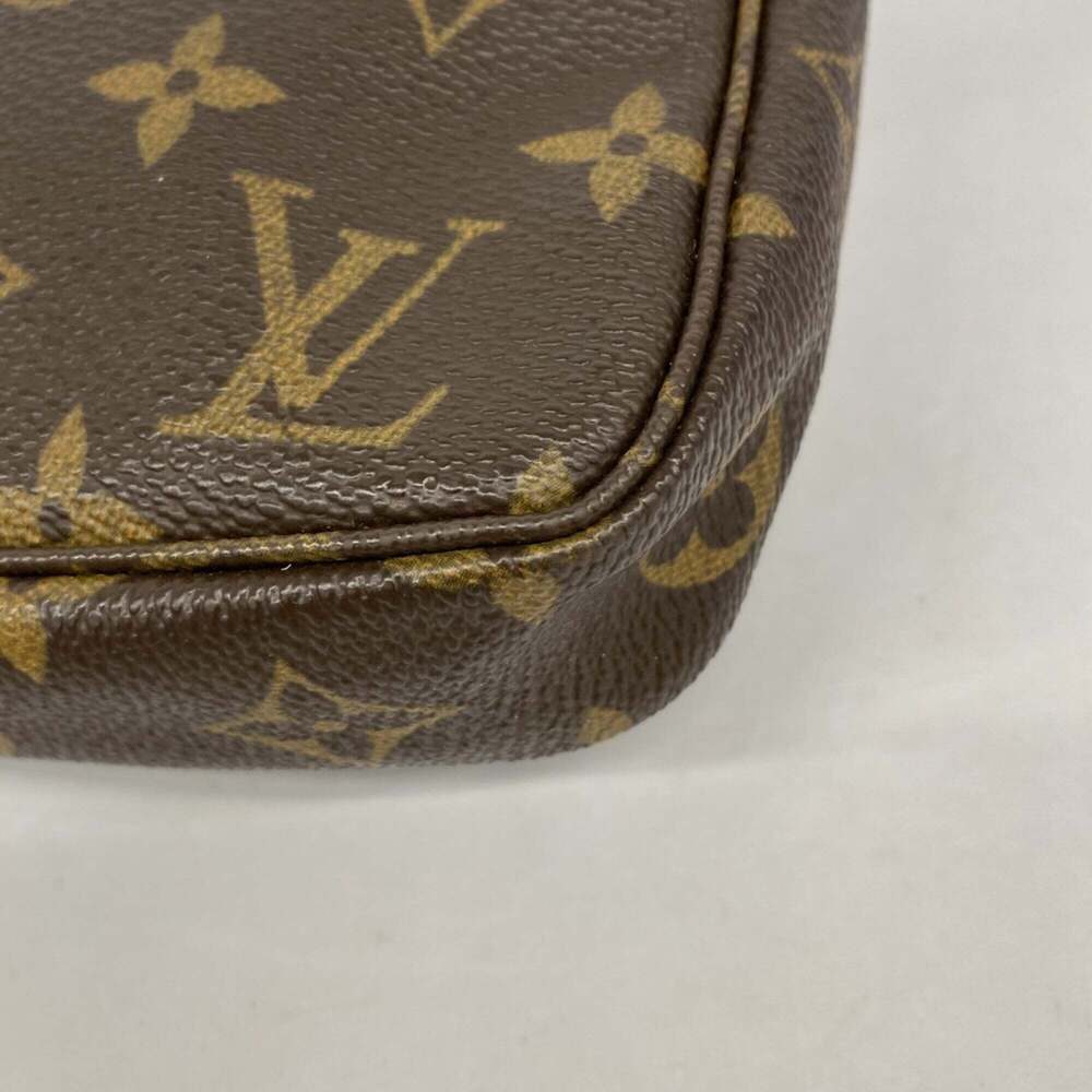 LOUIS VUITTON Brown Monogram Pochette Pouch - Picture 7 of 9